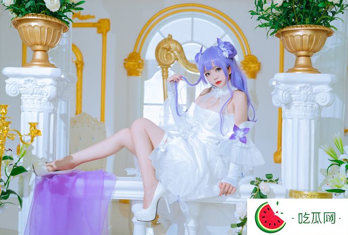 日奈娇奶牛版甘雨女仆 优雅与俏皮的双重魅力！
